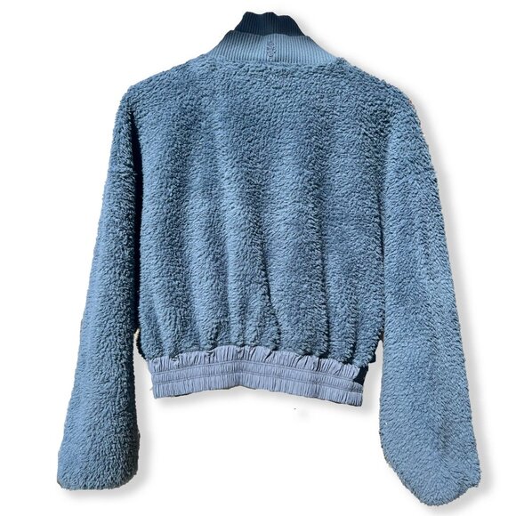 FP Movement | Gear Up Sherpa Fleece Jacket in Blue | M - Picture 10 of 16